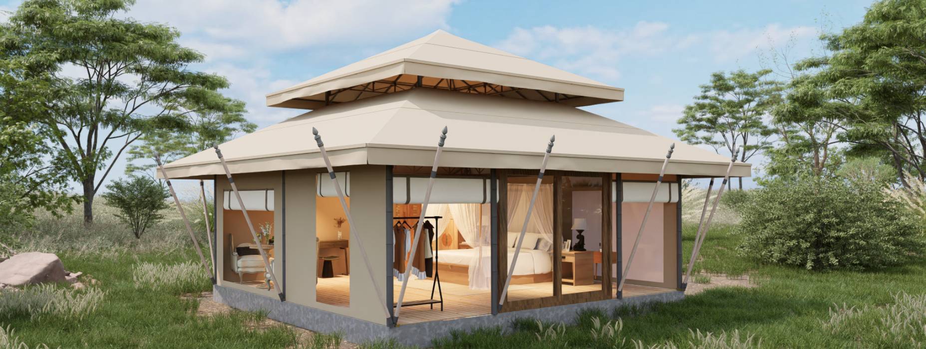 招远市户外野奢帐篷